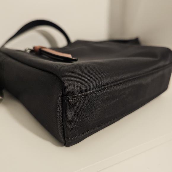 Ted Baker Black Nylon Crossbody Bag With Adjustable Guitar Strap - Picture 6 of 7